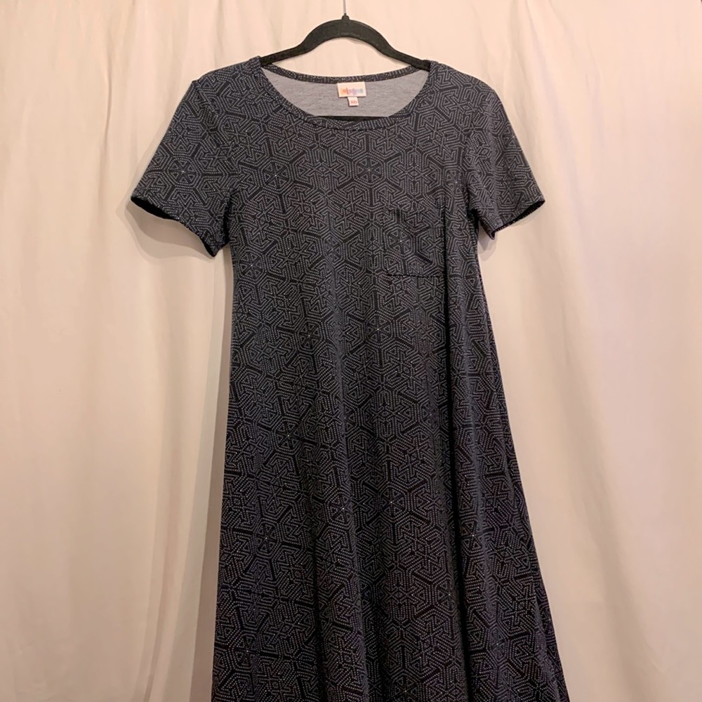 Lula roe extra small T-shirt dress